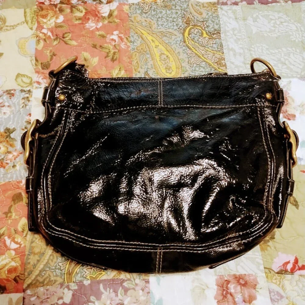 Black Coach Patent 